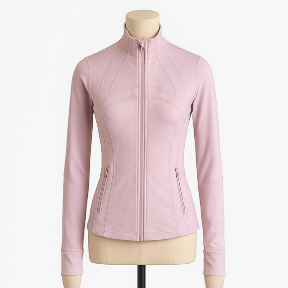 Lululemon Define Jacket Size 4 Pink Peony LW4AWKS - Picture 1 of 10